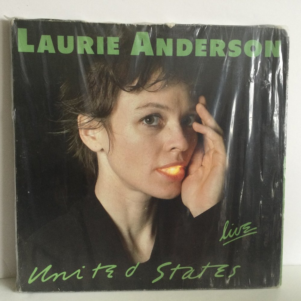 Laurie Anderson Live 1984 5 LP Box Set Electronic Experimental Synthesizer